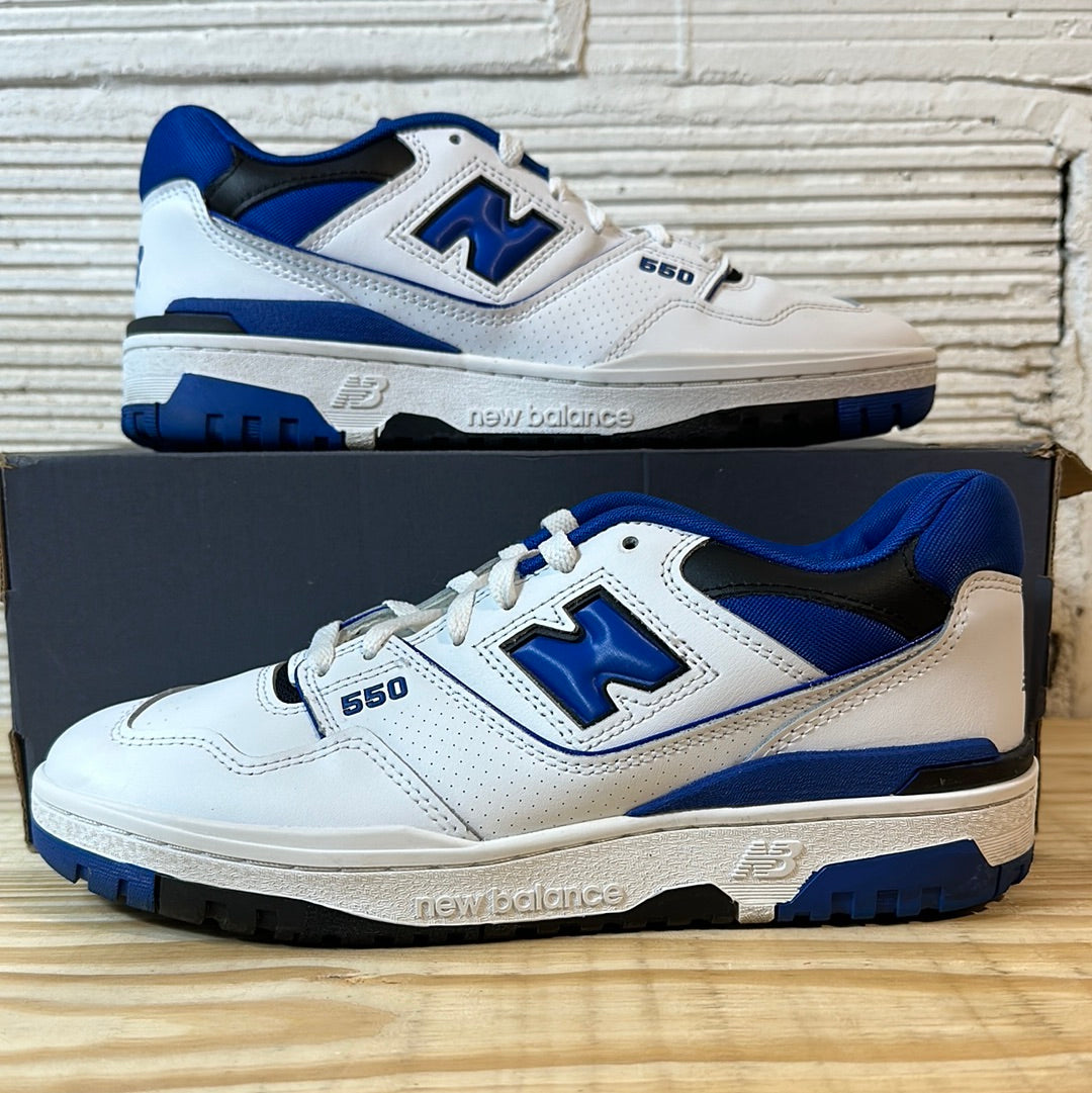 New Balance 550 White Blue Sz 9.5