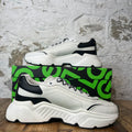 Dolce Gabbana White Black Daymaster Sneaker Sz 11