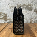 Goyard Jouvence Brown Monogram Black MM Toiletry Pouch