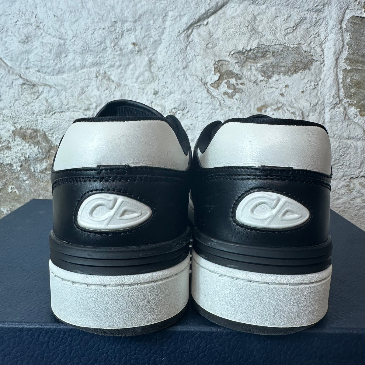 Dior B57 Black Oblique White Sneaker Sz 12 (45)