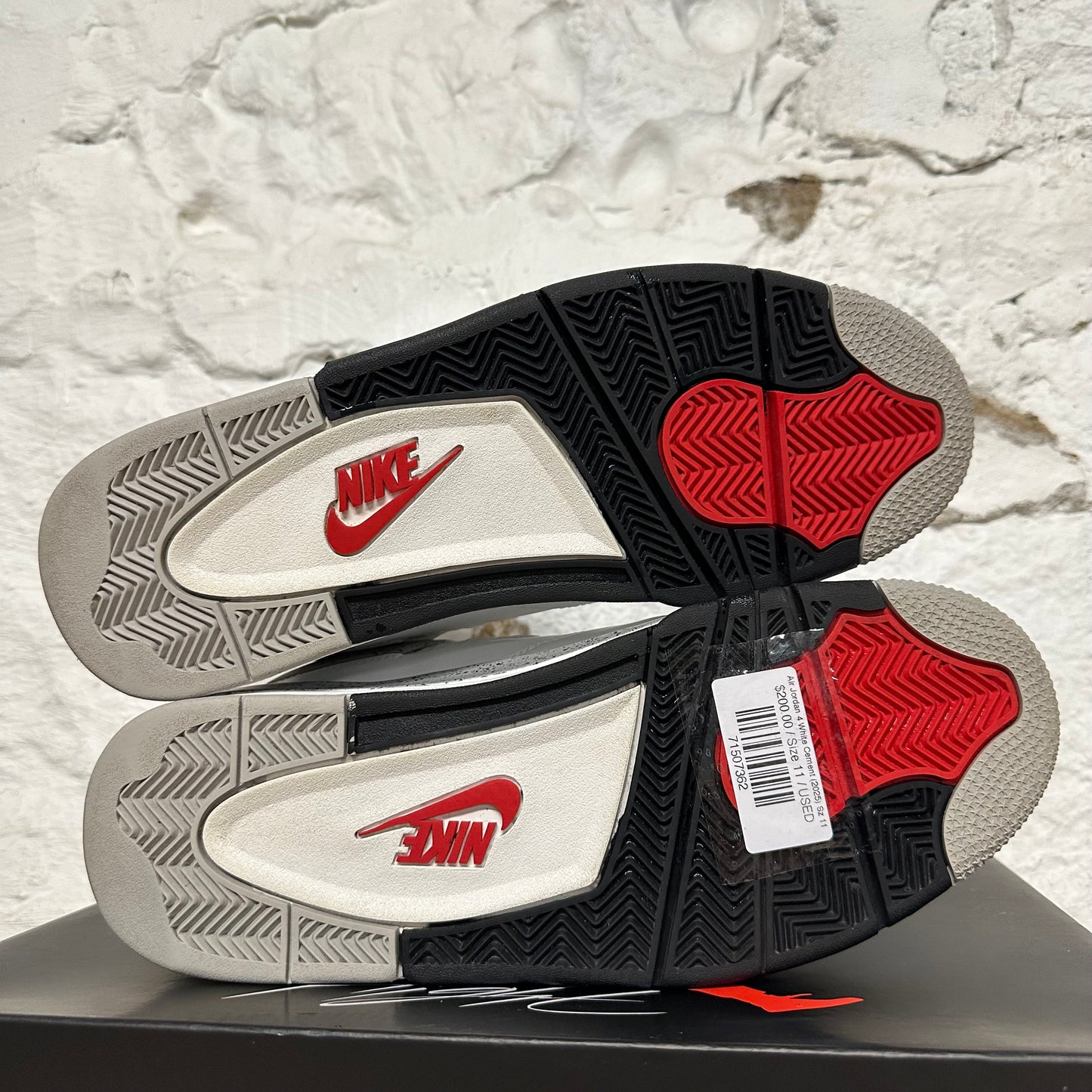 Air Jordan 4 White Cement (2025) Sz 11