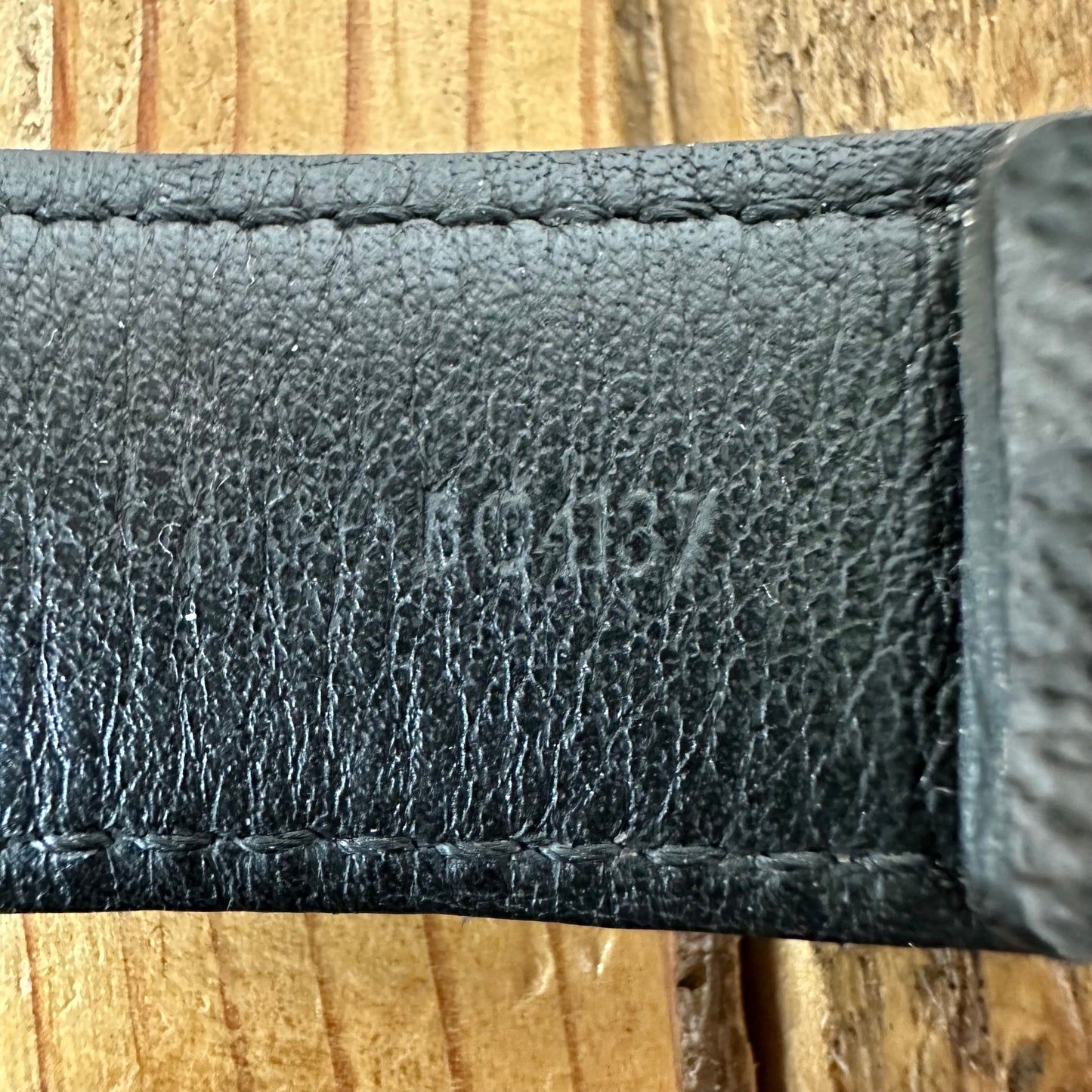 Louis Vuitton Graphite Hockenheim Bracelet Sz 21