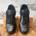 Louis Vuitton Triple Black Monogram Runaway Sneaker Sz 9.5 (8LV)