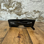 Celine Monochrome Black Sunglasses W/ Case