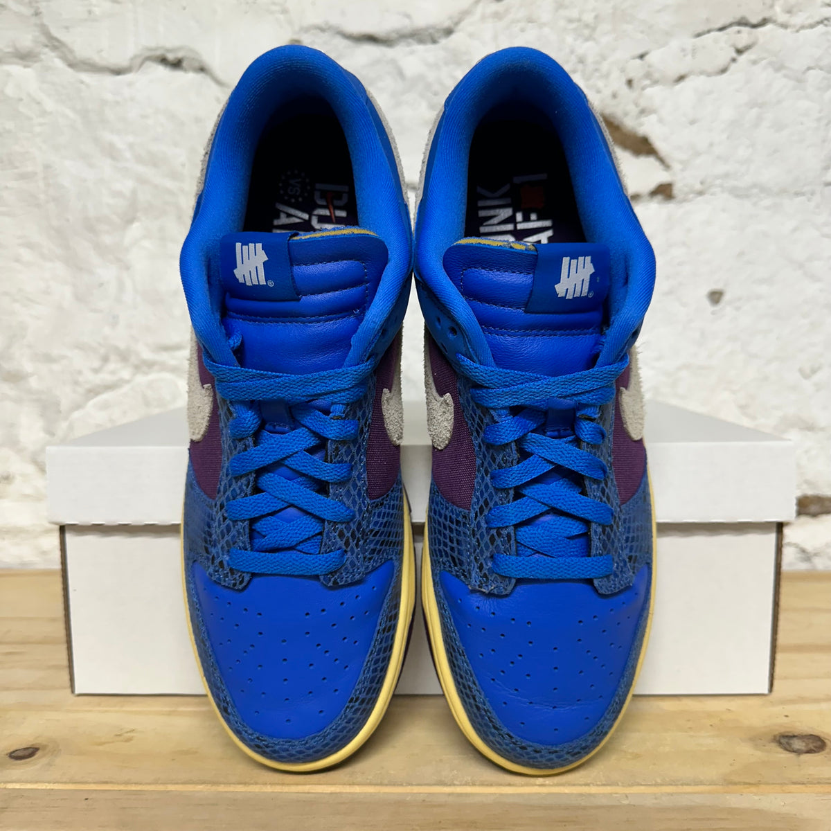 Nike Dunk Low Undefeated 5 On It v AF1 Sz 9.5