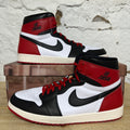 Air Jordan 1 High Black Toe Reimagined Sz 14