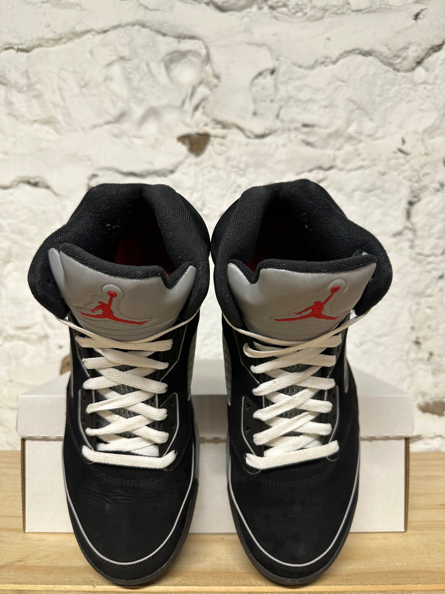 Air Jordan 5 Black Metallic Reimagined Sz 10