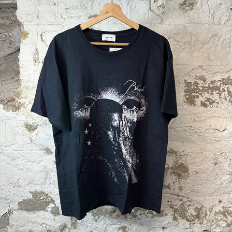 Rhude Eyes T-shirt Black Sz XS