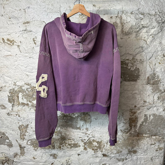 Vale Religion Zip Up Purple Hoodie