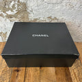 Chanel White CC Black Pink Nylon Sneaker Sz 12 (45)