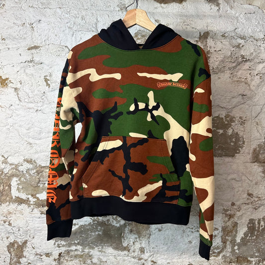 Chrome Hearts Matty Boy Caution Camo Hoodie Sz S