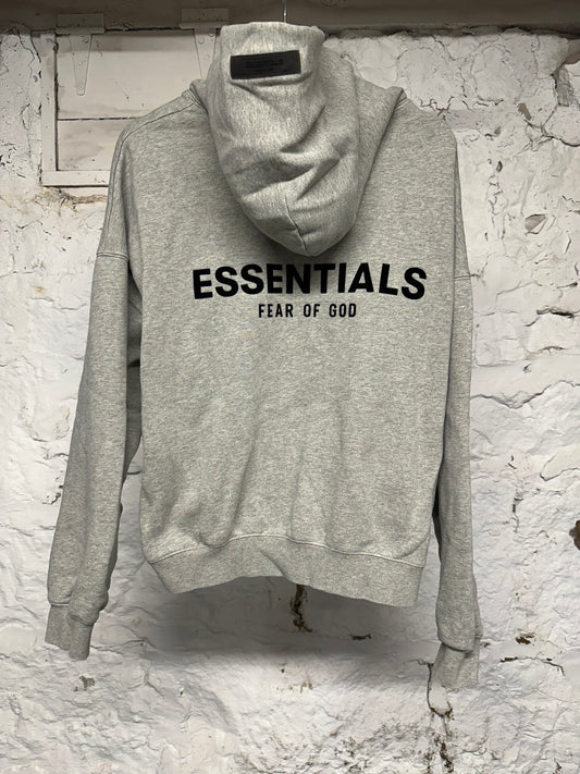 Fear of God Essentials Dark Heather Hoodie Sz S