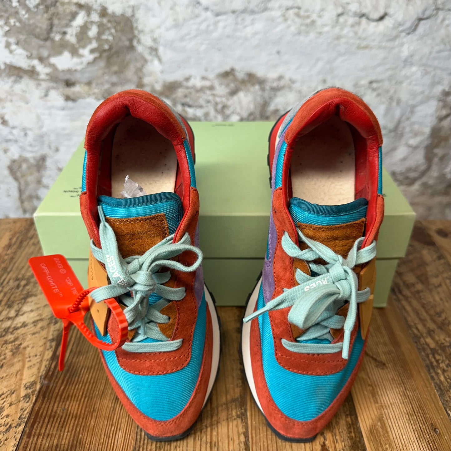 Off-White HG Multicolor Runner Sneaker Sz 5 (37)