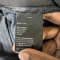 Amiri Paint Drip Spell Black Denim Jeans Sz 36