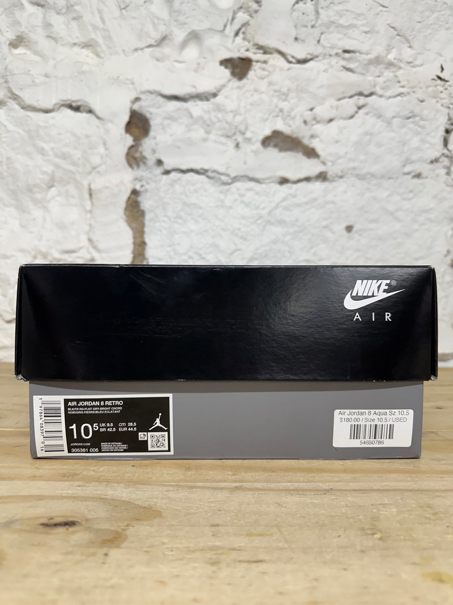 Air Jordan 8 Aqua Sz 10.5