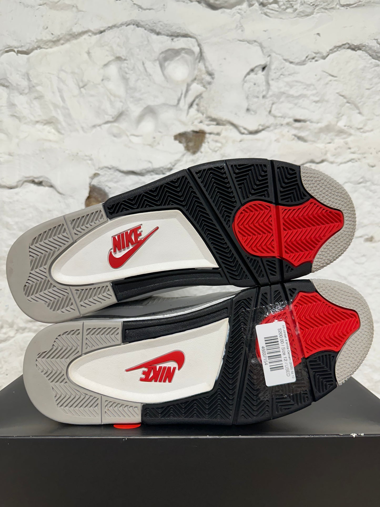 Air Jordan 4 White Cement (2025) Sz 12
