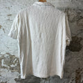 Dior Oblique Monogram Towel White Polo Shirt Sz S