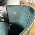 Balenciaga High Black Leather Amphibia Boot Sz 8 (41) No Box
