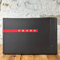 Prada Americas Cup Grey Suede White Sneaker Sz 9