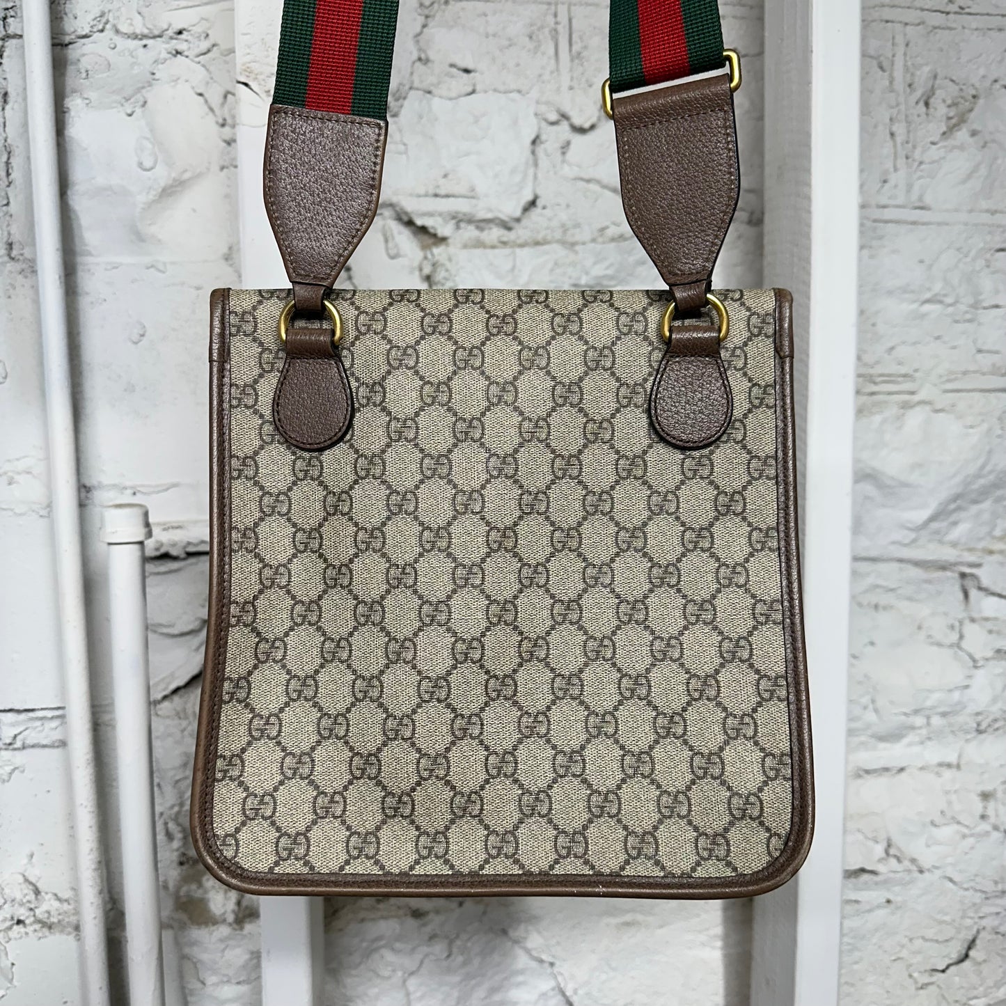 Gucci Tan Monogram Shoulder Bag
