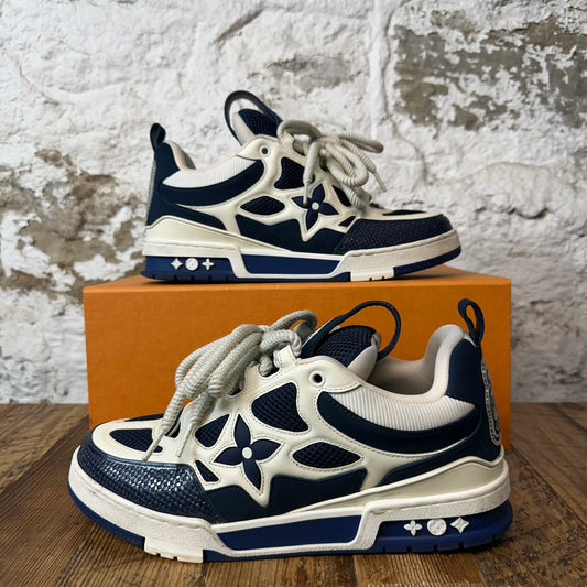Louis Vuitton Blue White Skate Sneaker Sz 10 (8.5LV)