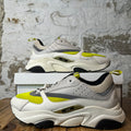 Dior B22 Grey White Yellow Sneaker Sz 12 (45)