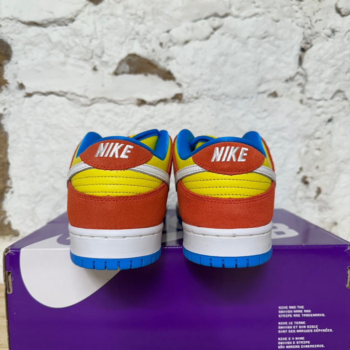 Nike SB Dunk Low Bart Simpson Sz 8