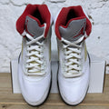Air Jordan 5 Fire Red Silver Tongue (2020) Sz 10.5