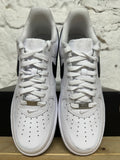 Nike Air Force 1 Low Supreme White Black Sz 9.5 DS