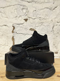 Air Jordan 3 Black Cat Sz 10