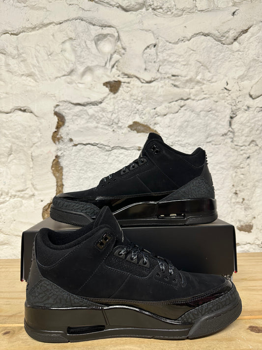 Air Jordan 3 Black Cat Sz 10