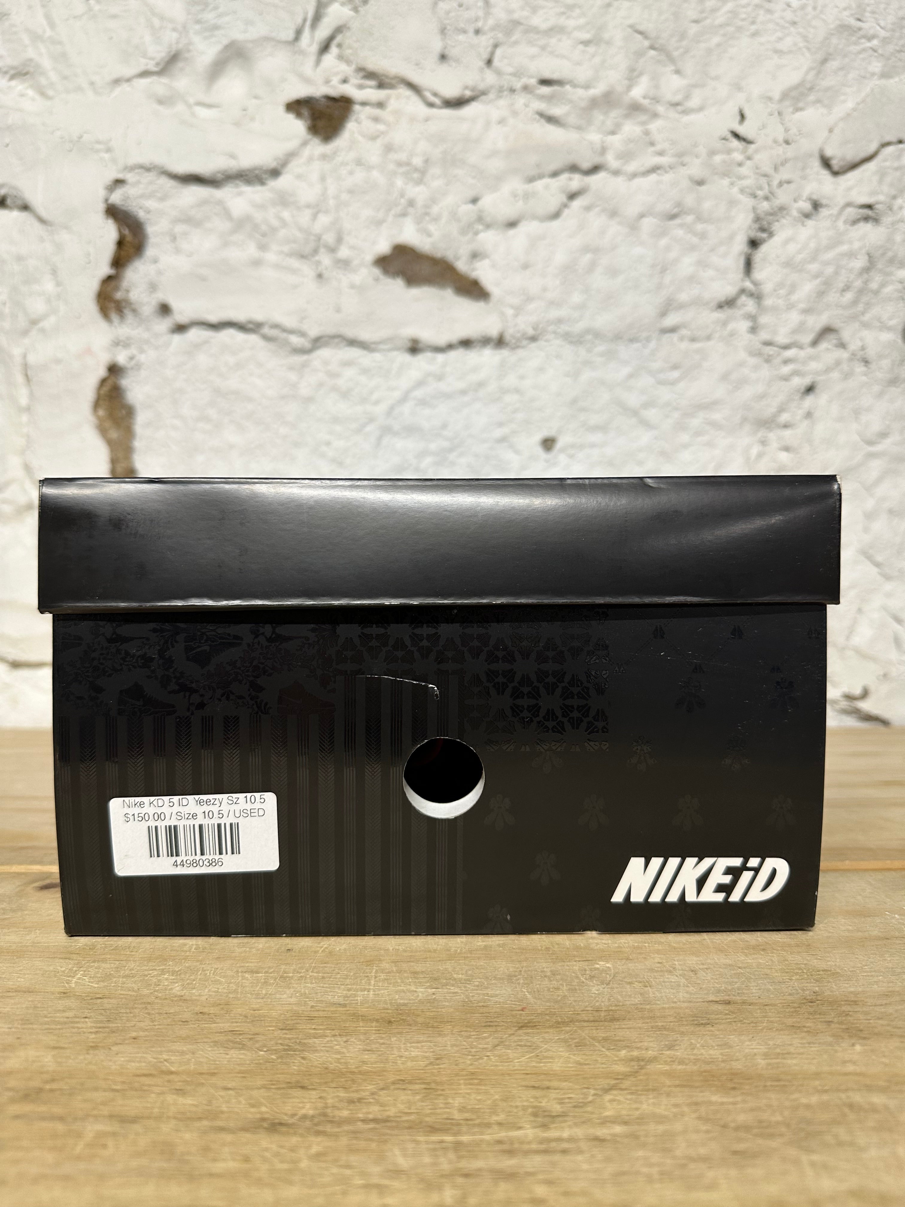Nike KD 5 ID Yeezy Sz 10.5 – The Gallery Online