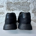 Prada Prax Triple Black Canvas Sneaker Sz 6