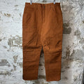 Louis Vuitton Brown Monogram Embossed Carpenter Pants Sz 36