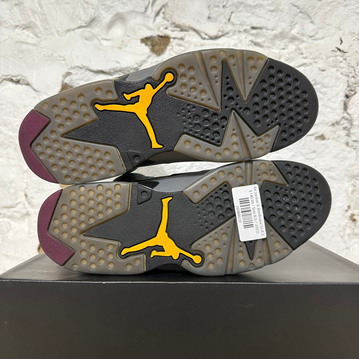 Air Jordan 6 Bordeaux Sz 8.5