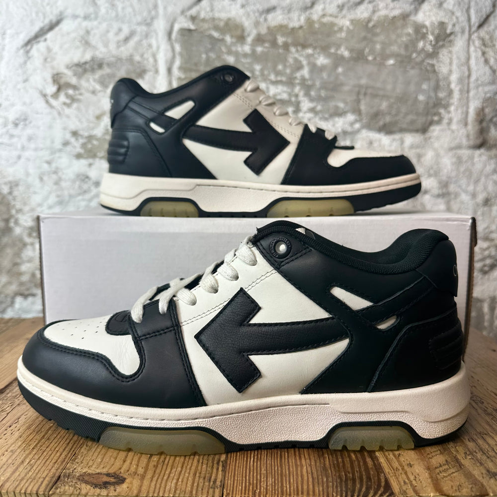 Off-White Out Of Office Black White Sneaker Sz 9 (42)