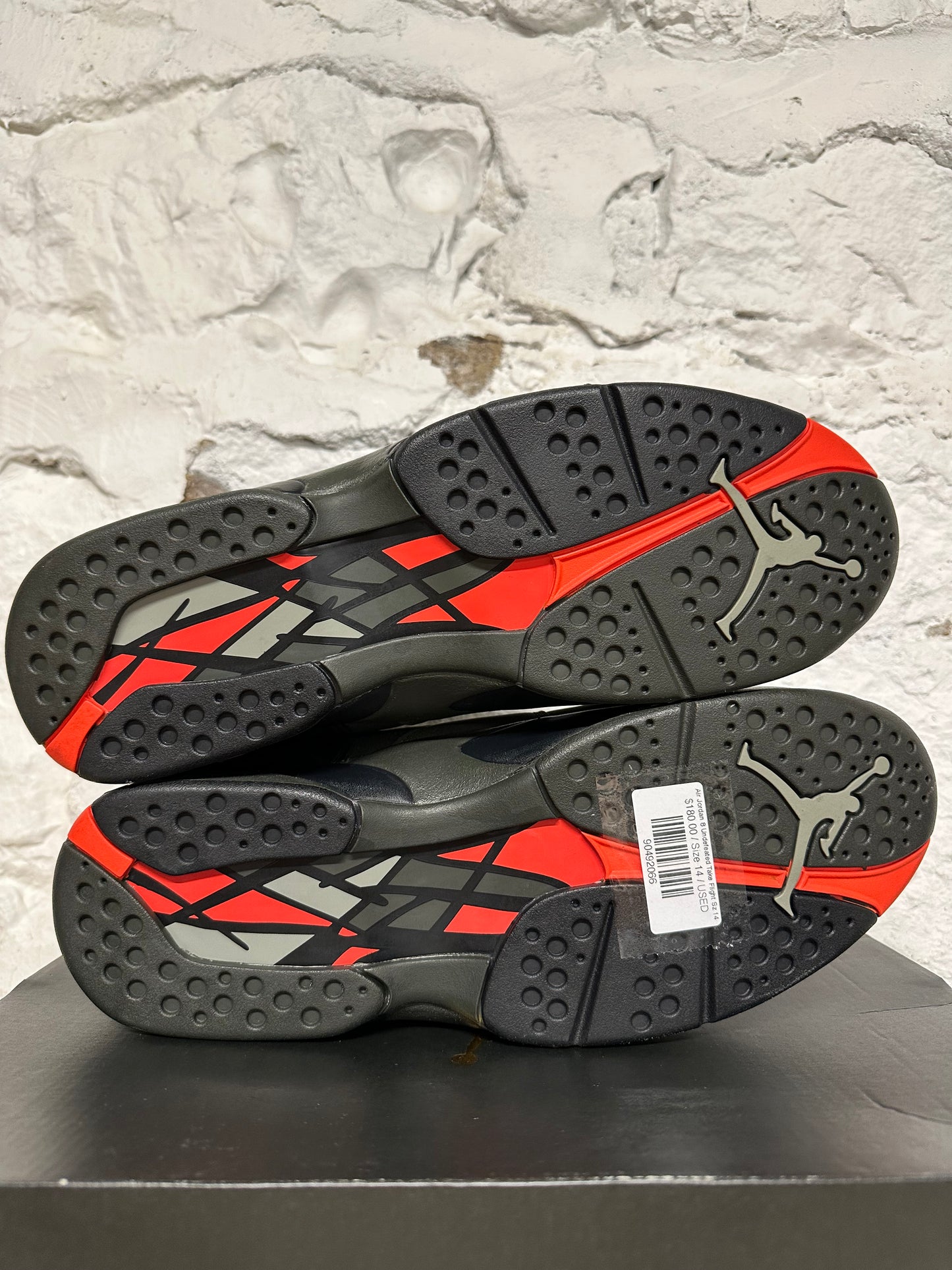 Air Jordan 8 Undefeated Take Flight Sz 14