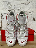 Nike Air More Uptempo White Varsity Red Sz 13 DS