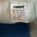 Balenciaga Runner Blue White Grey Worn Out Sneaker Sz 12 (45)
