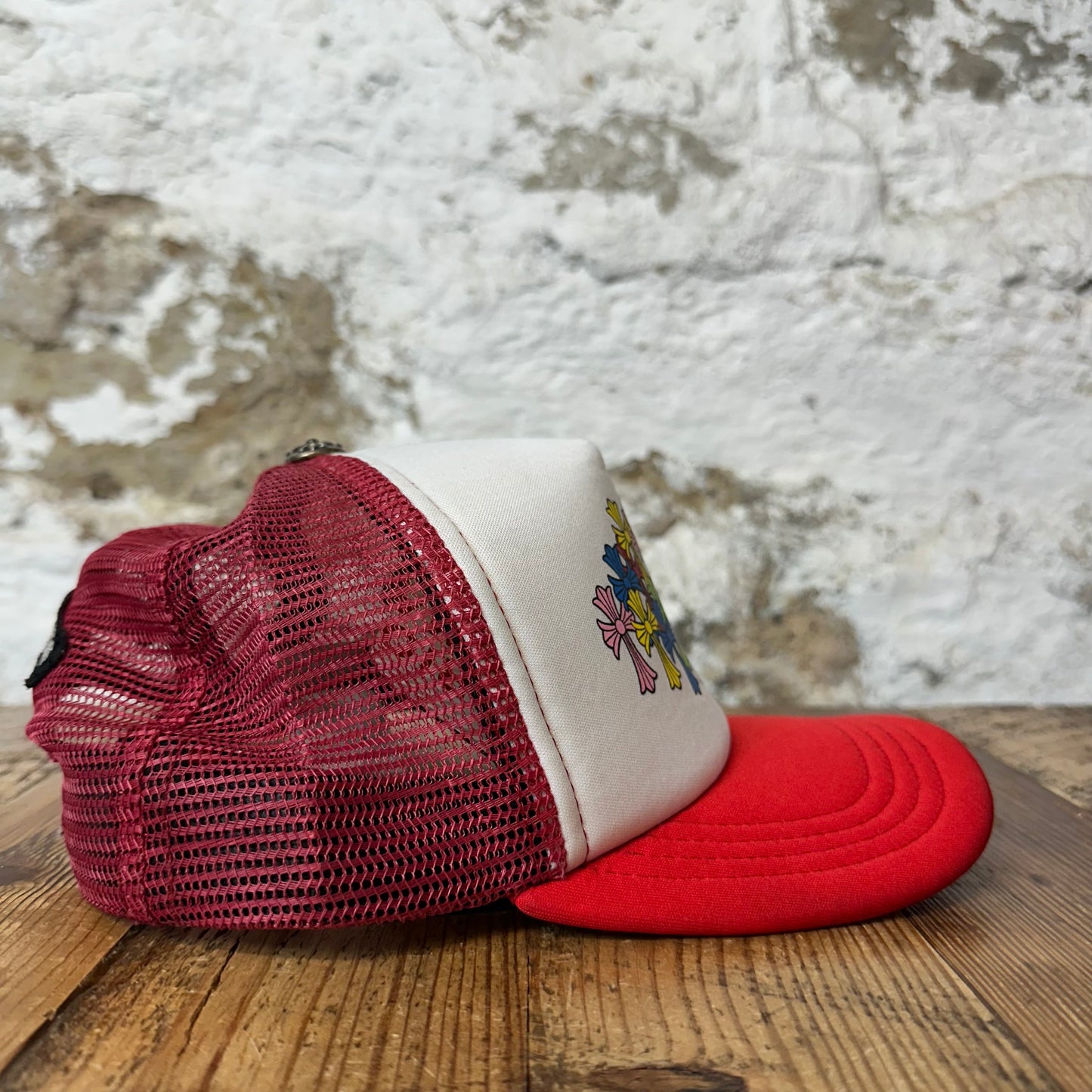 Chrome Hearts Multicolor Cross King Taco Trucker Hat