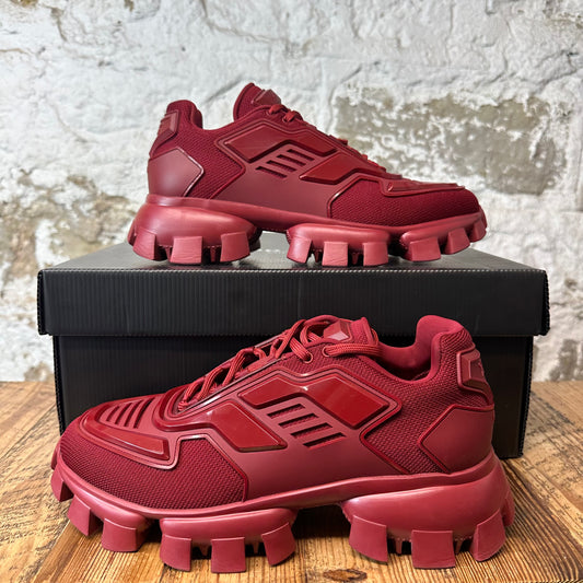 Prada Cloudbust Thunder Maroon Sneaker Sz 8