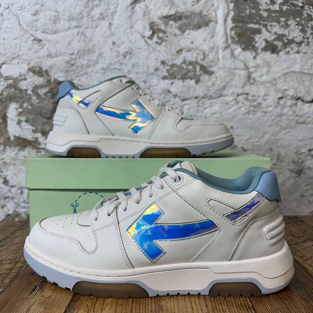 Off-White Out Of Office Iridescent White Sneaker Sz 9 (42)
