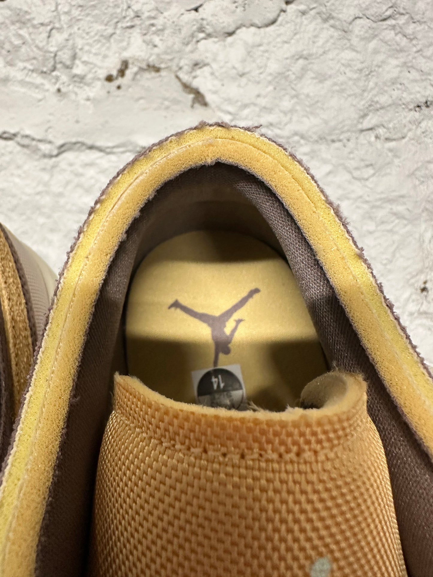 Air Jordan 1 Low Taupe Haze Craft Sz 14 DS