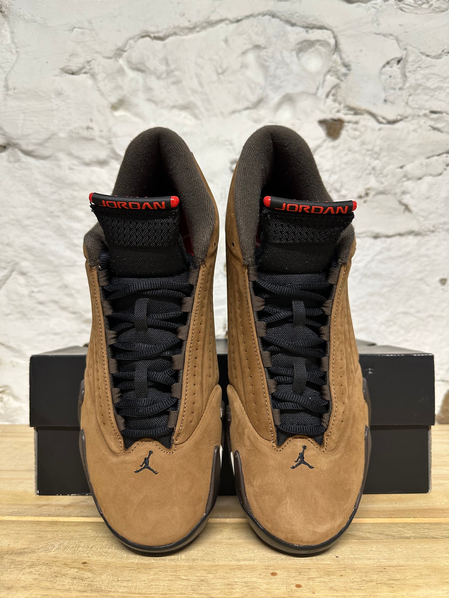 Air Jordan 14 Winterized Archeo Brown Sz 10