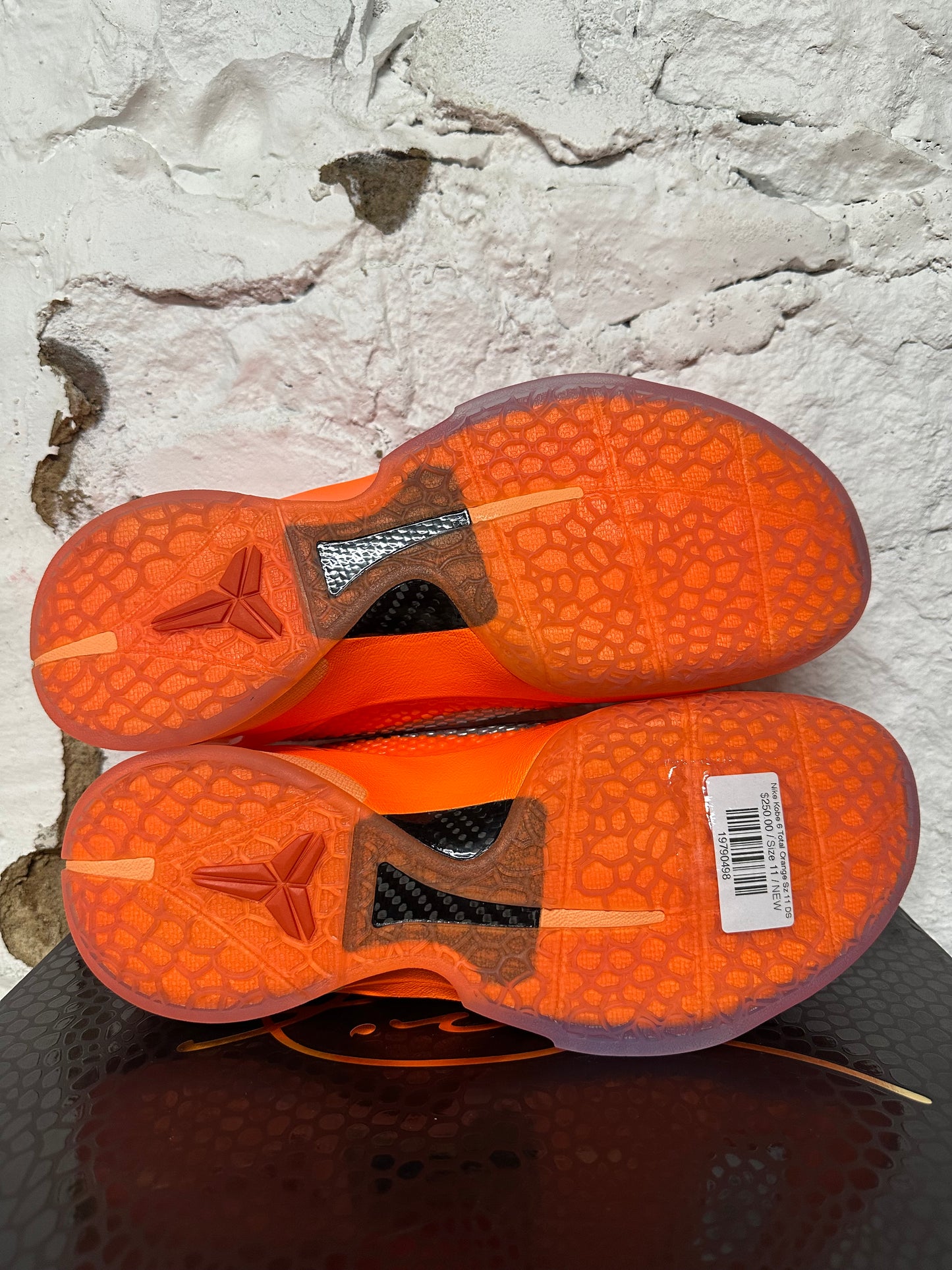 Nike Kobe 6 Total Orange Sz 11 DS
