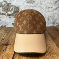Louis Vuitton Beige Monogram Wool Hat Sz M