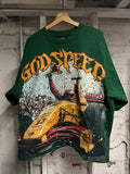 Godspeed F1 Champion Green T-Shirt Sz L