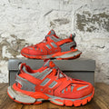 Balenciaga Track Runner Red Grey Sneaker Sz 10 (43)