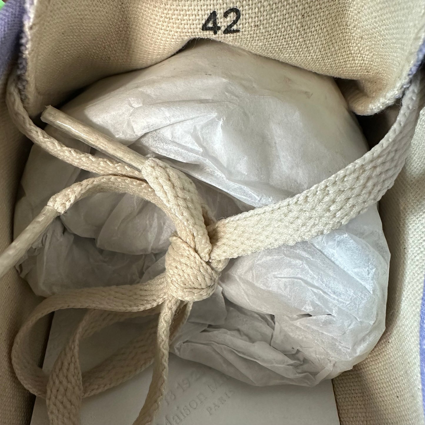 Maison Margiela Purple Tabi Sneaker Sz 9 (42) DS