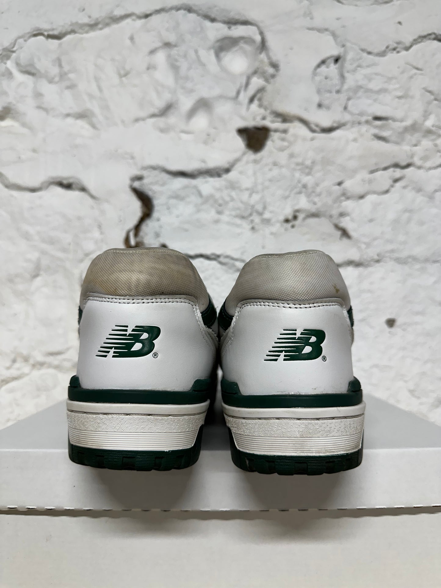 New Balance 550 White Green Sz 12